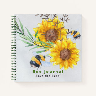 Cuaderno BEE Waters Journal - Abejas con vigilantes y resca