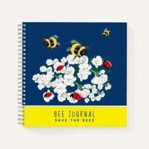 Cuaderno BEE Waters Journal - Abejas con vigilantes y resca