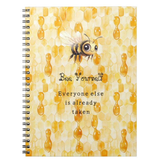 Cuaderno Bee Yourself Honey (Frente)