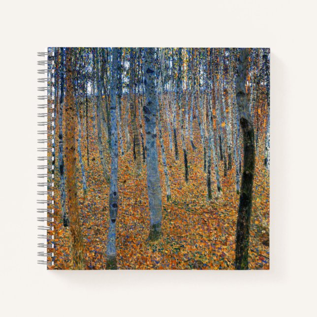 Cuaderno Beech Grove I | Gustav Klimt | (Anverso)