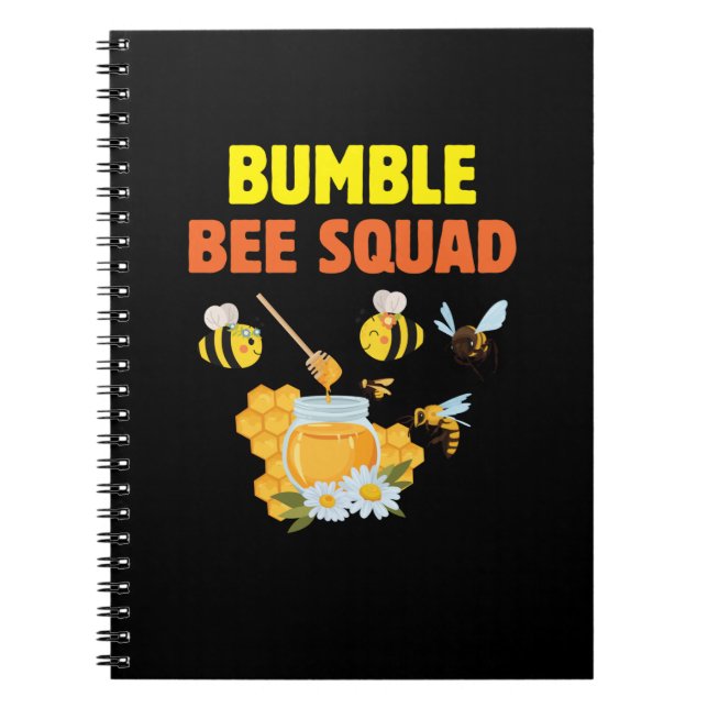 Cuaderno Beekeeper Art Bumble Bee Squad 2 (Frente)