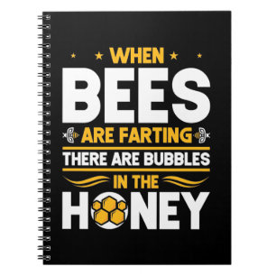 Cuaderno Beekeeper Gift   Cuando las abejas están despidien