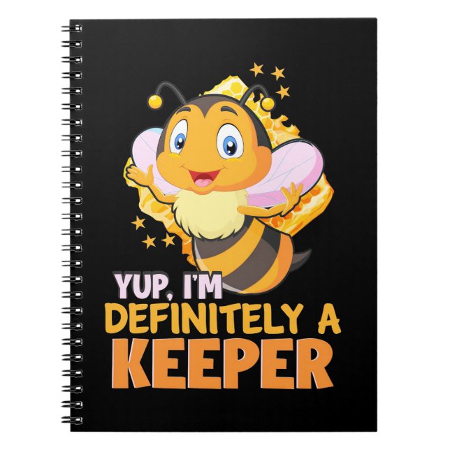Cuaderno Beekeeper Gift | Soy, Definitivamente, Un Abejador (Frente)