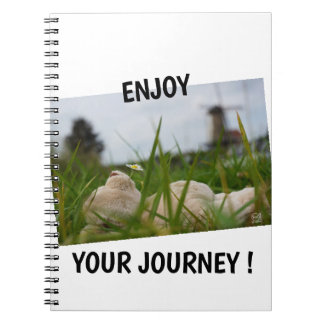 Cuaderno Beer relaxt in natuur met Hollandse molen.