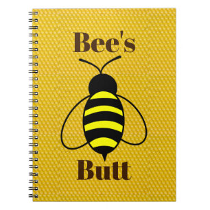 Cuaderno Bee's Butt Notebook