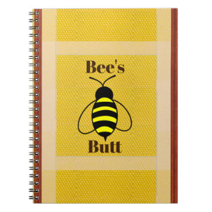 Cuaderno Bee's Butt Notebook