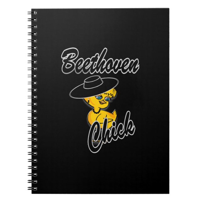 Cuaderno Beethoven Chick #4 (Frente)