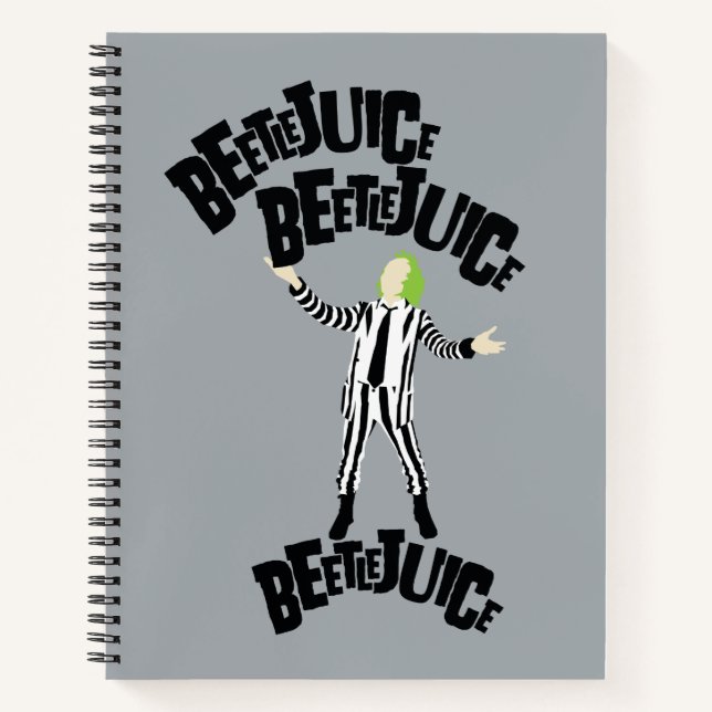 Cuaderno Beetlejuice Beetlejuice Beetlejuice (Anverso)
