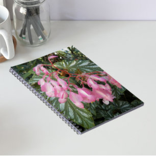 Cuaderno Begonia Floral Ala de Ángel Rosa