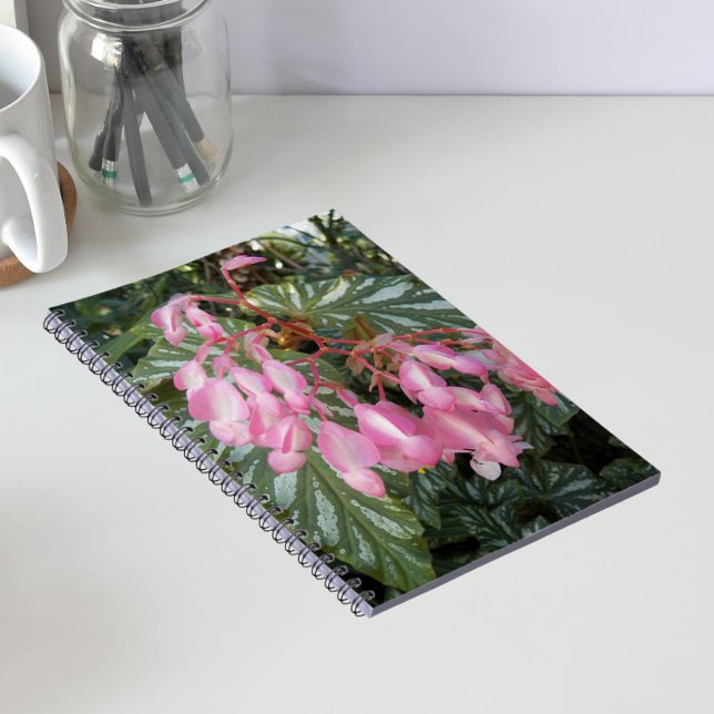 Cuaderno Begonia Floral Ala de Ángel Rosa (In Situ)