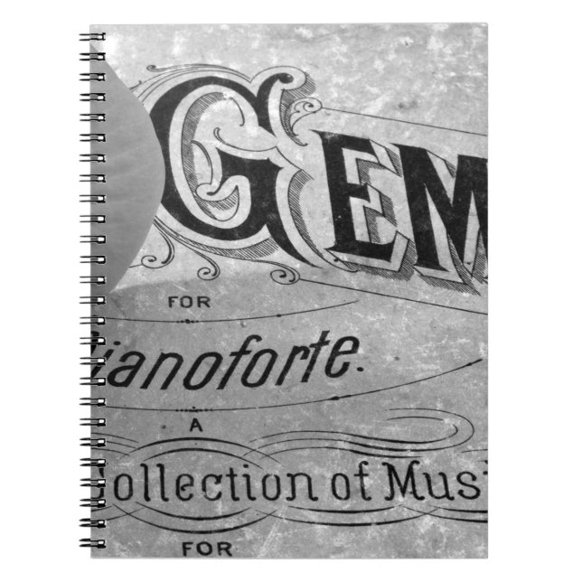 Cuaderno Begonia Gems Pianoforte (Frente)