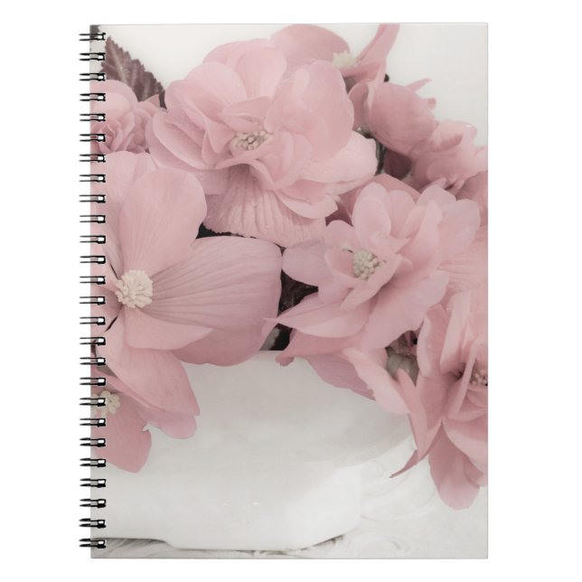 Cuaderno Begonias rosadas (Frente)