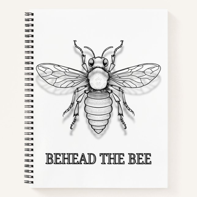 Cuaderno Behead The Bee (Anverso)