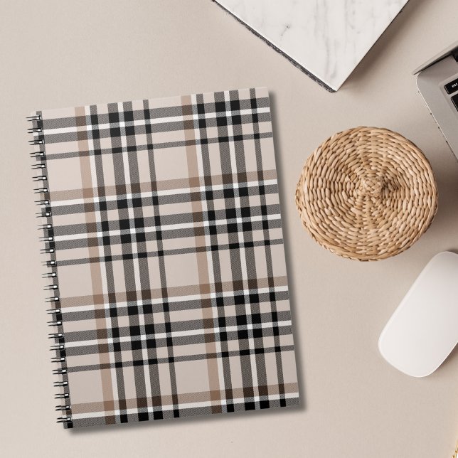 Cuaderno Beige Plaid (Subido por el creador)