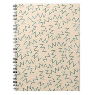 Cuaderno Beige Zig Zag Acceso a la escritura funcional y a
