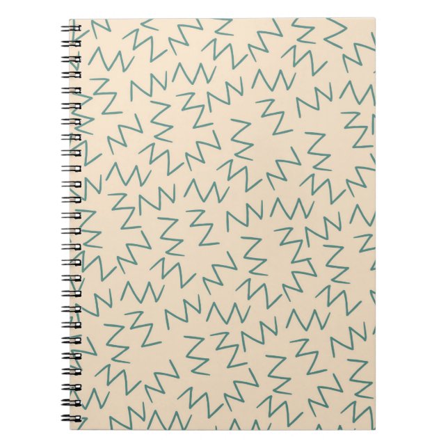 Cuaderno Beige Zig Zag Acceso a la escritura funcional y a  (Frente)