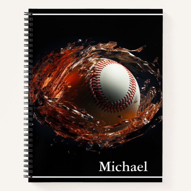 Cuaderno Béisbol (Anverso)