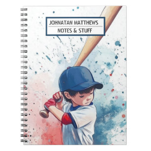 Cuaderno Béisbol de vuelta a la escuela deportes Photo Note