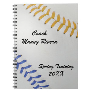 Cuaderno Béisbol Fan-tastic_Color Laces_go_bl_personalized