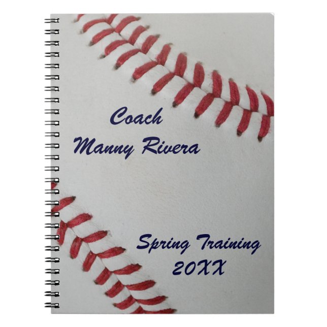 Cuaderno Béisbol Fan-tastic_pitch perfect_personalized (Frente)