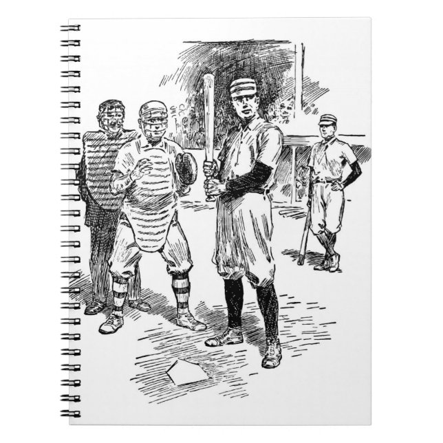 Cuaderno Béisbol: Jugadores (Frente)
