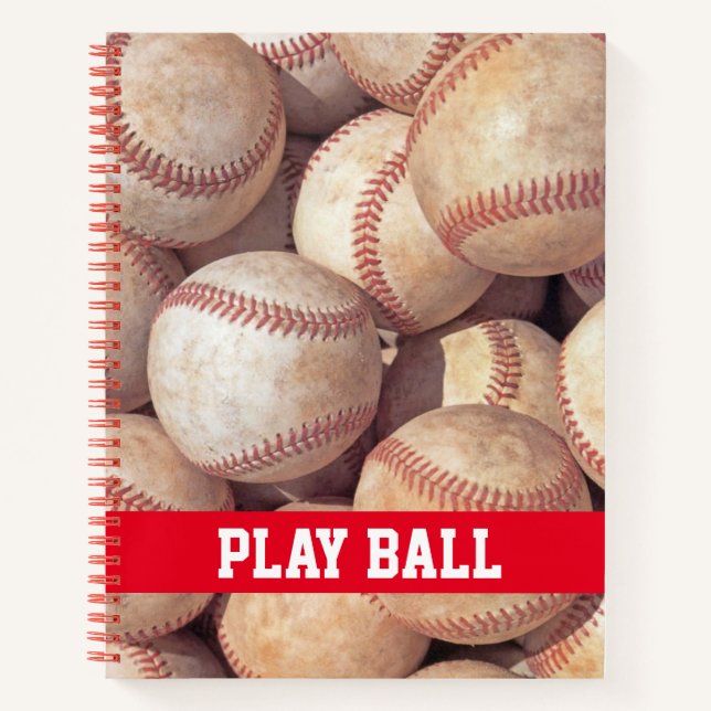 Cuaderno Béisbol para equipos portátiles (Anverso)