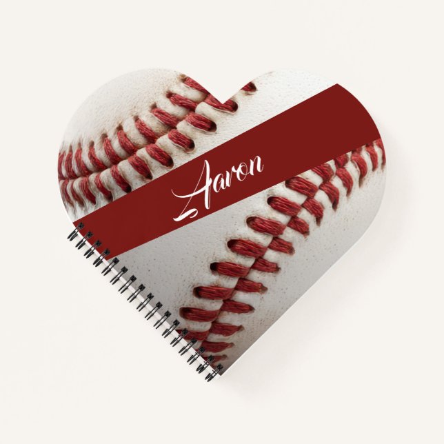 Cuaderno Béisbol Personalizado (Anverso)