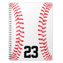 Béisbol Stitches & Personalizado Bloc de notas de