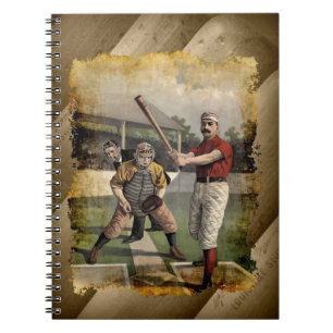 Cuaderno Béisbol: Vintage