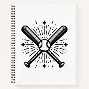 Cuaderno béisbol vintage