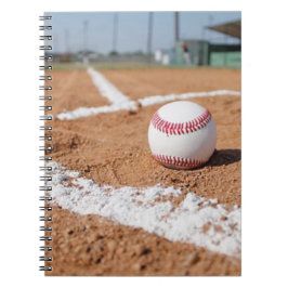Cuaderno Béisbol y campo de béisbol