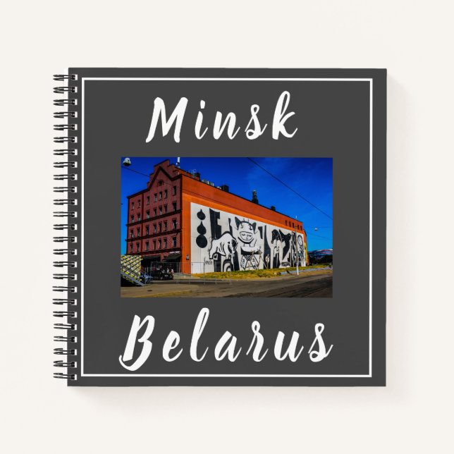 Cuaderno Belarús Б е л а р у с~ Minsk  htsnihtsnihtsnihtsni (Anverso)