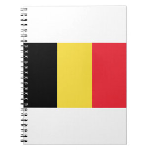 Cuaderno Belgien - Belgique - België - Bandera de Bélgica