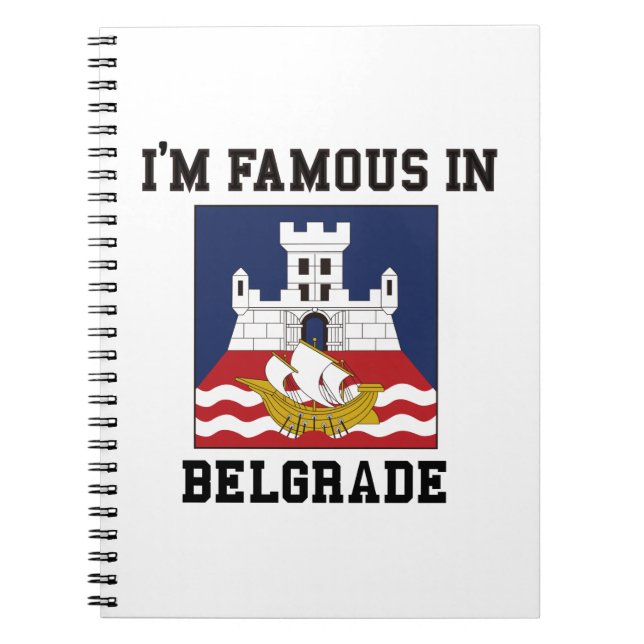 Cuaderno Belgrado, Serbia (Frente)