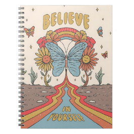Cuaderno Believe in Yourself Inspirational Butterfly 