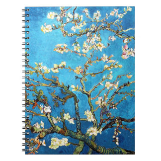 Cuaderno Bella Artes de Van Gogh, un árbol de almendras bri