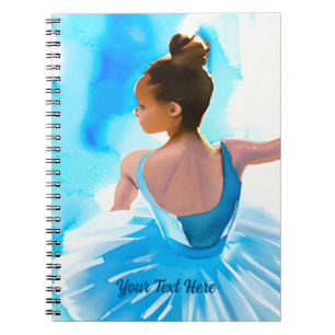 Cuaderno Bella Ballerina Joven en Azul