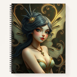 Cuaderno Bella Batería Fantasía Fairy Art Notebook