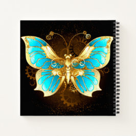 Cuaderno Bella Bloc de notas de mariposa azul