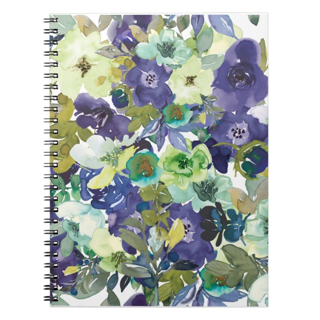 Cuaderno Bella Bloc de notas floral (Frente)
