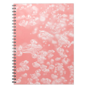 Cuaderno Bella burbuja de aire bokeh ppas de luz abstracta