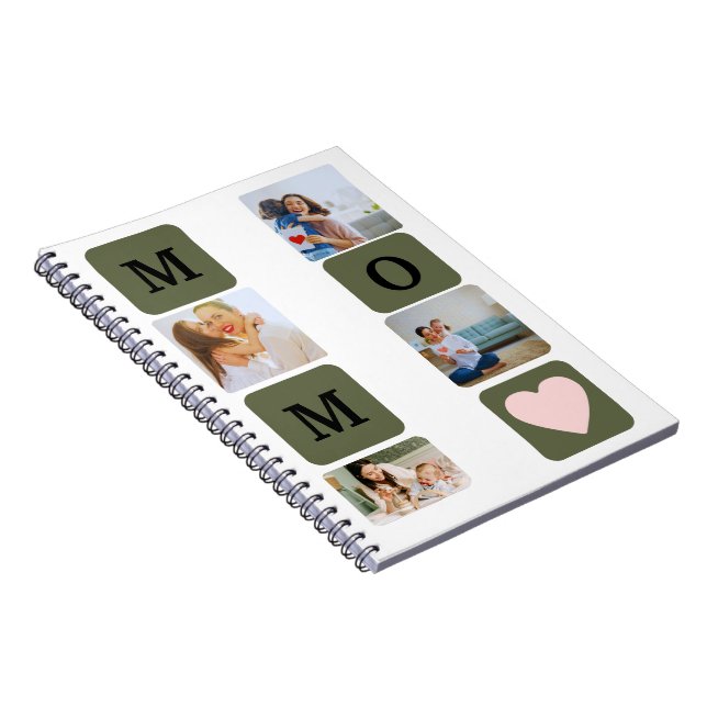 Cuaderno Bella computadora portátil con foto en espiral de  (Lado Derecho)