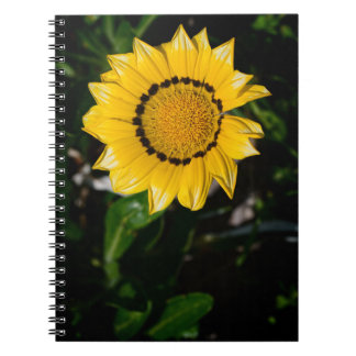 Cuaderno Bella computadora portátil de flores amarillas