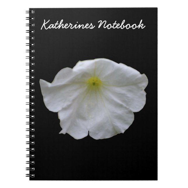 Cuaderno Bella computadora portátil de Personalizable Petun (Frente)