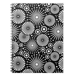 Cuaderno Bella computadora portátil en blanco y negro