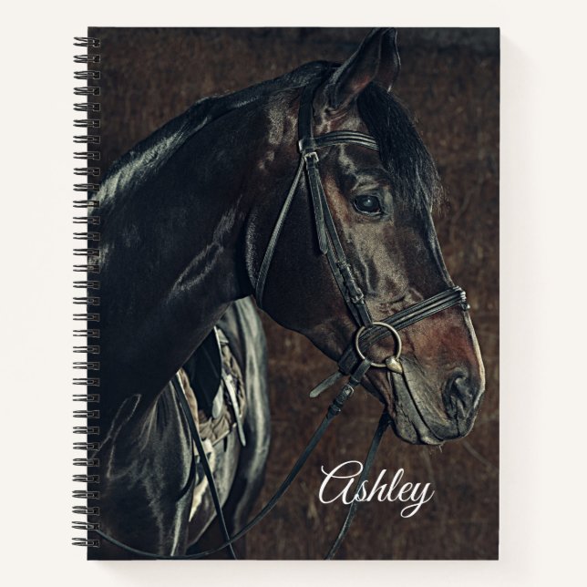 Cuaderno Bella computadora portátil para caballos (Anverso)