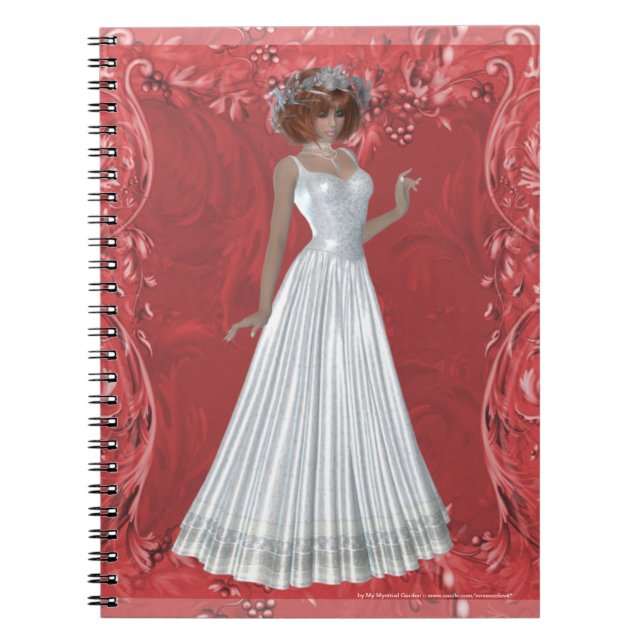 Cuaderno Bella computadora portátil para novias (Frente)