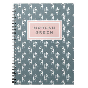 Cuaderno Bella de invierno ⎢ portátil monograma