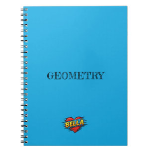Cuaderno Bella Heart Azul