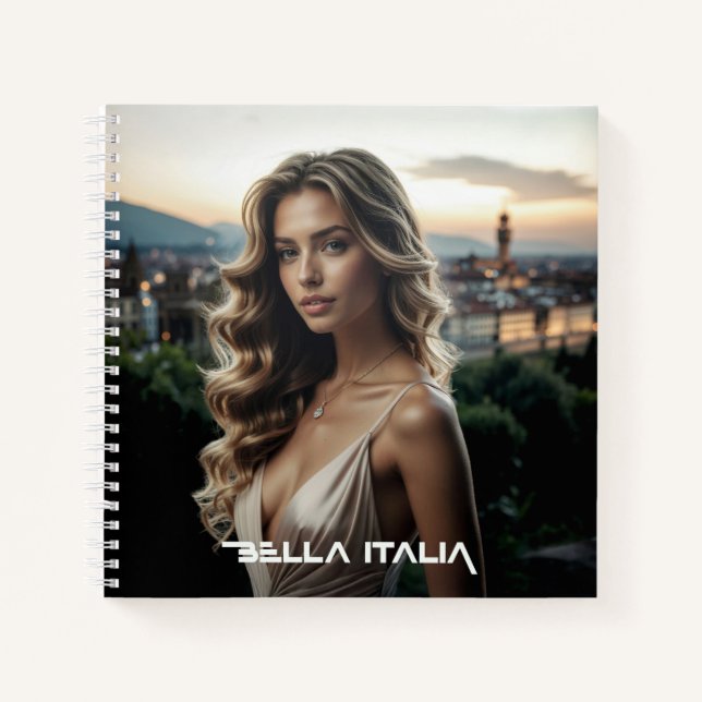 CUADERNO BELLA ITALIA - AMOR DESDE ITALIA (Anverso)